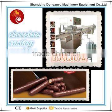 Automatic industrial chocolate coating production line