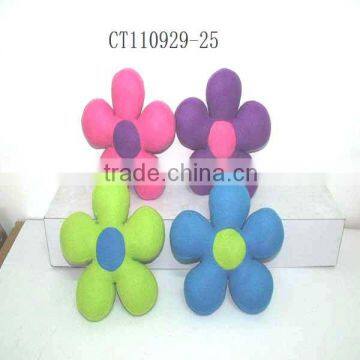 Flower Shaped Plush Baby Cushion