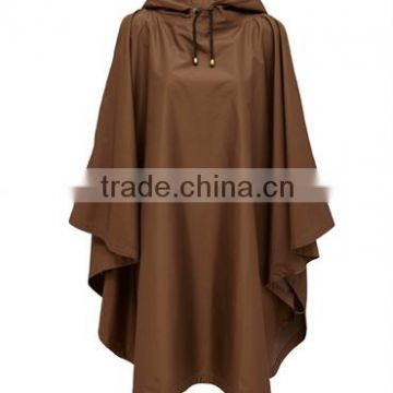 New design functional lightweight packable rain poncho