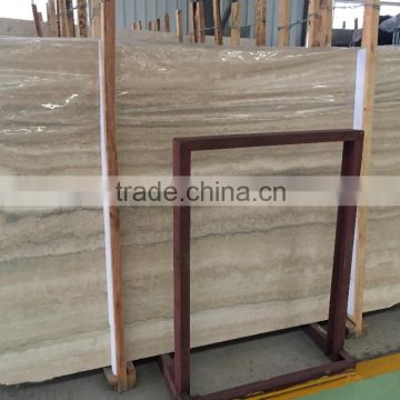 Natural italian silver travertine marble slab