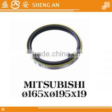 Custom oil seal rubber oil seal oil seal for mitsubishi trunnion seat size:165*195*19