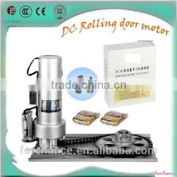 Chain Drive 24V DC Roller Shutter Door Operator/rolling door motor 300KG