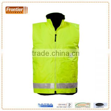 High Visbility double wear safety vest