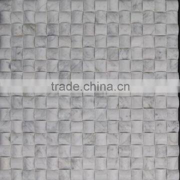 Volakas White Marble Natural Stone Mosaic For Sale