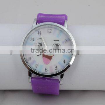 2014 New Design Handmake Funny Silicone Watch RLB-097