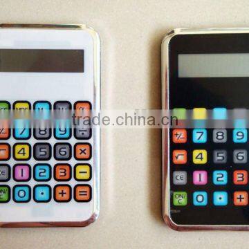 8 DIGITS POCKET SIZE TOUCH PANEL CALCULATOR