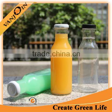 Beverage Mango Juice Glass Bottles with Gold Cap