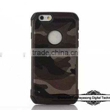 Factory price Wild camouflage case for iphone 6/6plus