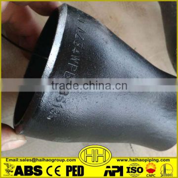 pipe fittings carbon steel con reducer