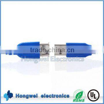 Shielded UL FCC certificates USB 3.0 male to female OTG USB cable