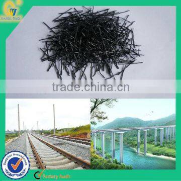 Railway Raw Material Plastic Engineering Fiber for Railway Construction