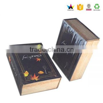 Elegant Book Shaped Custom Made Magnetic Closure Gift Box                        
                                                Quality Choice