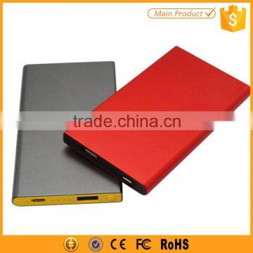 lithium polymer battery slim power bank 3800mah