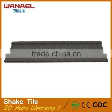 Wanael construction material Shake zinc roof 50 years warranty aluminium corrugated roofing sheets