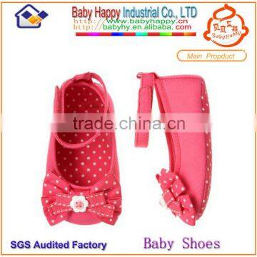 wholesale fancy soft breathable anti-slip newborn baby dress shoes