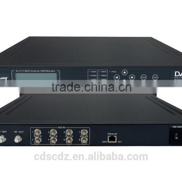 SC-4174 Cable TV Modulator with Scrambling Muxing / catv modulator dvb