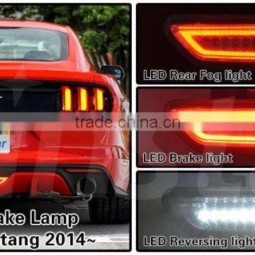 Hot & High quality Rear Bumper Reflector Light brake light for For d Mustang 15~                        
                                                                                Supplier's Choice