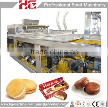 full set of gas heating sandwich cake equipment