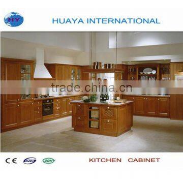 China Wood Kitchen Cabinets Manufacturer