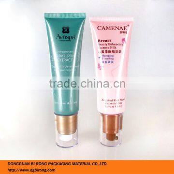 80g 100g private lable hair care cosmetic container with pump head for herbal essences
