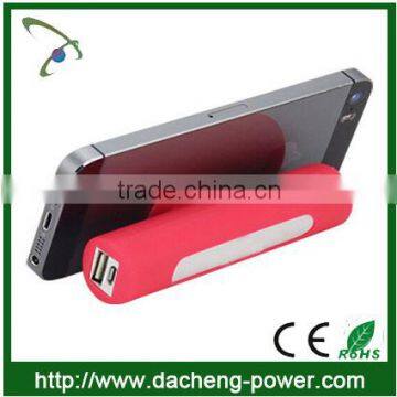 Silicone Sucker design usb power bank 2600mah manual for power bank