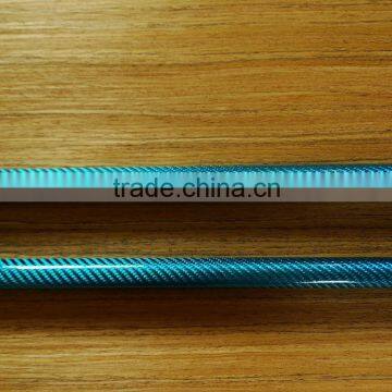 High quality glossy carbon fiber price carbon fiber tube 100mm factory