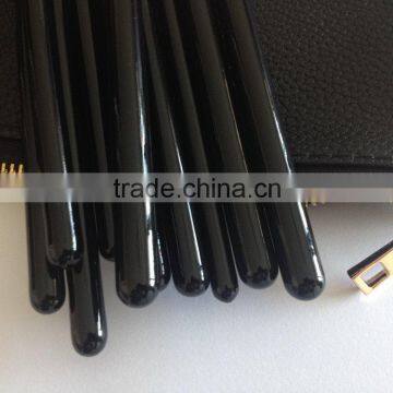 Pro Eye Brush Set 10pcs Makeup Eye Shadow Pencil Blending Concealer Brushes With PU Leather Bag photo-6