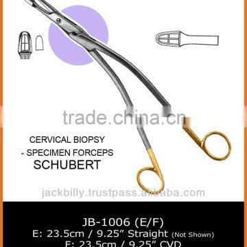 Schubert cervical biopsy forceps streight, cervical biopsy forceps,012, biopsy forceps,specimen biopsy forceps, biopsy punches