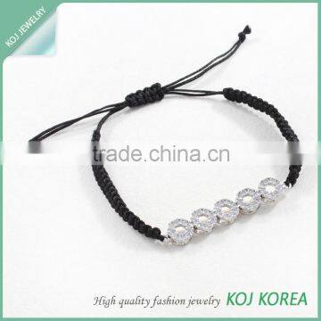 2014 Top selling wholesale bracelet with zircon, unique design fashion bracelet jewelry, imitation jewelry.