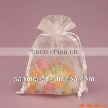 2015 organza cosmetic bags for gifts packing organza pouch