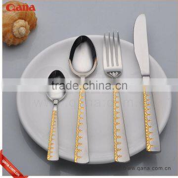 wholesale gold plated cutlery set kitchen cutlery                        
                                                                                Supplier's Choice