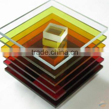 Clear and Colored Mirrored Acrylic Plexiglass Sheets