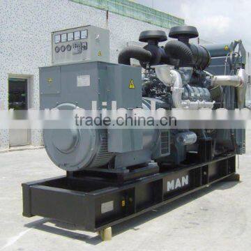 550KW Man diesel generator 50HZ 3-phase