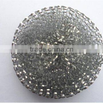 Manufacturer of Galvanized kitchen mesh stainless steel dish washing scourer