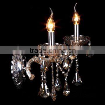 crystal candles wall sconces for bedroom