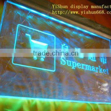 LED acrylic electronic promotion board