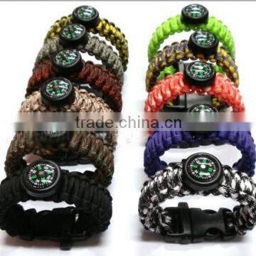 China supplier Yiwu jewerly 550 paracord bracelet for men and women