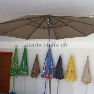 umbrella with tilt and handle, solar outdoor luxury patio umbrellas