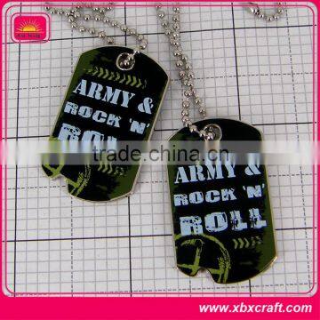 Heavy-duty Metal Laser Engraved Army Dog Tags photo-2