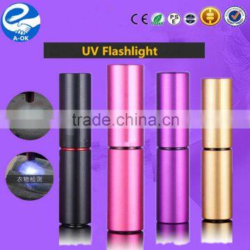 factory wholesale led uv flashlight