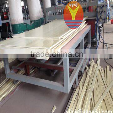 2015 New Pvc Formwork Board Production Line/green Recyclable Board for Furniture/double Conical Screw Extruder