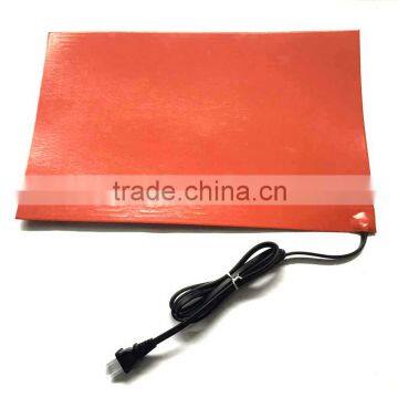 Customized Hot Runner Coil Heater,silicone Rubber Heater Car Heater 24v