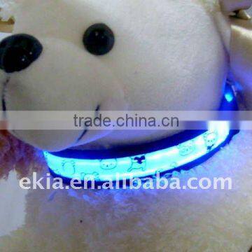 Cute Bear Flashing LED Pet Dog Collar