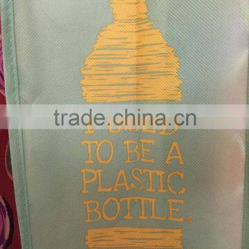 I USED TO BE A PLASTIC BOTTLE Reusable Bag Recycled PET photo-5