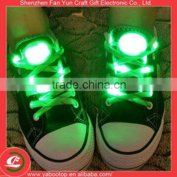 Lighted Shoelaces at Christmas Party