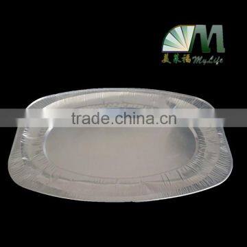 A22 7inch 8inchi 9inch high quality food grade fast food aluminium foil container grill tray