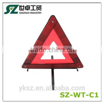 classic Plastic reflective warning triangle with EN ISO20471