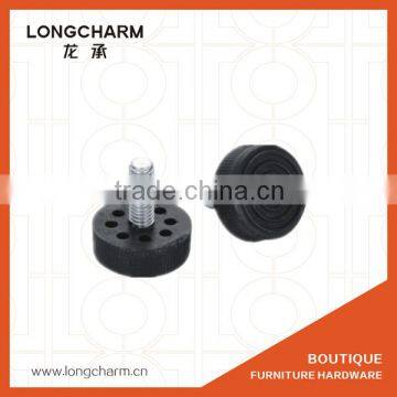 adjustable screw feet plastic feet for metal chairs