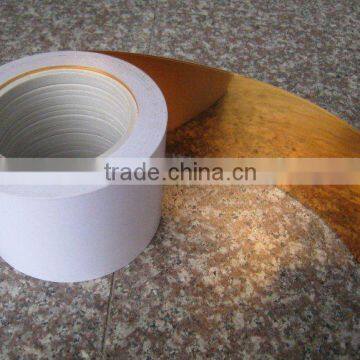 golden decorative films for PVC corner line