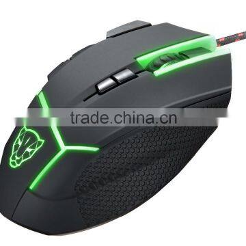 USB Wired Optical Computer Gaming Mouse 2400 DPI Game Mouse Mice With LED Light Luminous For Desktop Laptop